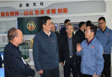韶關(guān)市委書記李紅軍到我公司調(diào)研